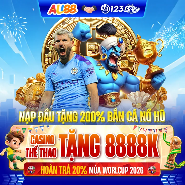 123B ưu đãi khủng mùa world cup 2026 hoàn trả lên đến 20%